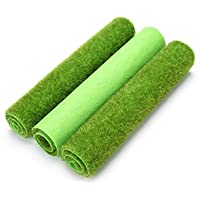 Los mejores  - Broco Las Plantas de césped Artificial césped de Hierba en Miniatura de Dollhouse Paisaje Decoración (30 x 30 cm)